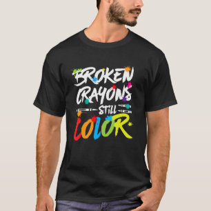 Camiseta Sensibilização Para A Saúde Mental Crayons Partilh