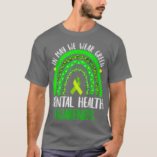Camiseta Sensibilização Para A Saúde Mental Em Maio Vestimo