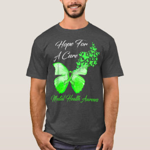 Camiseta Sensibilização Para A Saúde Mental Esperança Por U