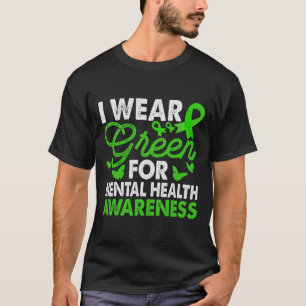 Camiseta Sensibilização para a Saúde Mental Eu Visto a Ther