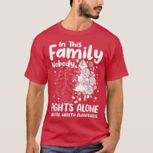 Camiseta Sensibilização Para A Saúde Mental Indica Friso Te