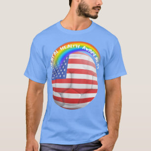 Camiseta Sensibilização para a saúde mental Lgbtq Futebol d