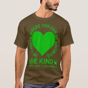 Camiseta Sensibilização Para A Saúde Mental Mês 2022 - Be K