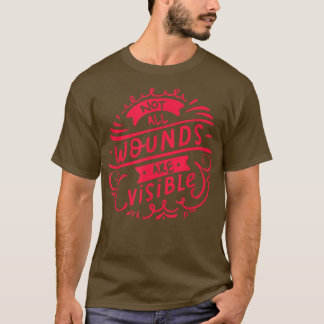 Camiseta Sensibilização Para A Saúde Mental Mês Nem Todas A