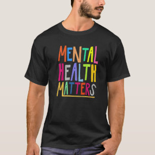 Camiseta Sensibilização para a Saúde Mental Mês Saúde Menta