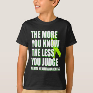 Camiseta Sensibilização Para A Saúde Mental - O Suporte De