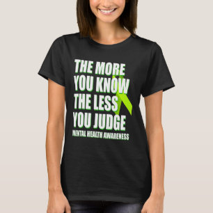 Camiseta Sensibilização Para A Saúde Mental - O Suporte De 