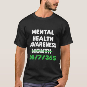 Camiseta Sensibilização Para A Saúde Na Prevenção Do Suicíd