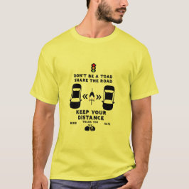 Camiseta Sensibilização para a segurança rodoviária