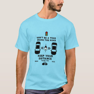 Camiseta Sensibilização para a segurança rodoviária
