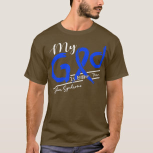 Camiseta Sensibilização para a Síndrome de Usher Meu Deus É