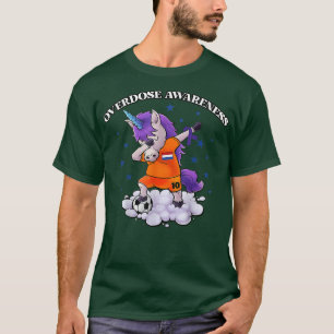 Camiseta Sensibilização para a Sobredosagem Banda Roxa Unic