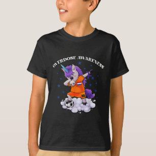 Camiseta Sensibilização para a Sobredosagem Banda Roxa Unic