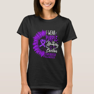 Camiseta Sensibilização Para A Sobredosagem De Medicamentos