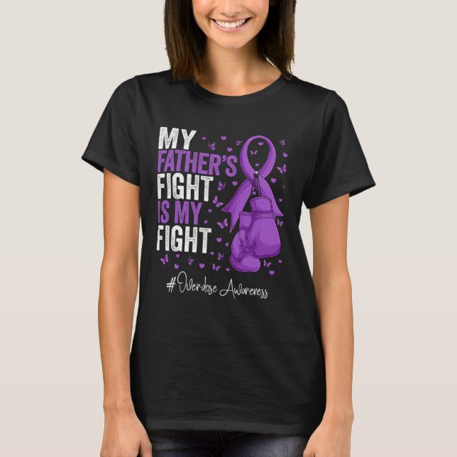 Camiseta Sensibilização para a Sobredosagem Padre Roxo (Frente)