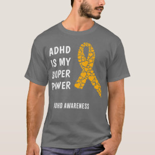 Camiseta Sensibilização para Adhd 38