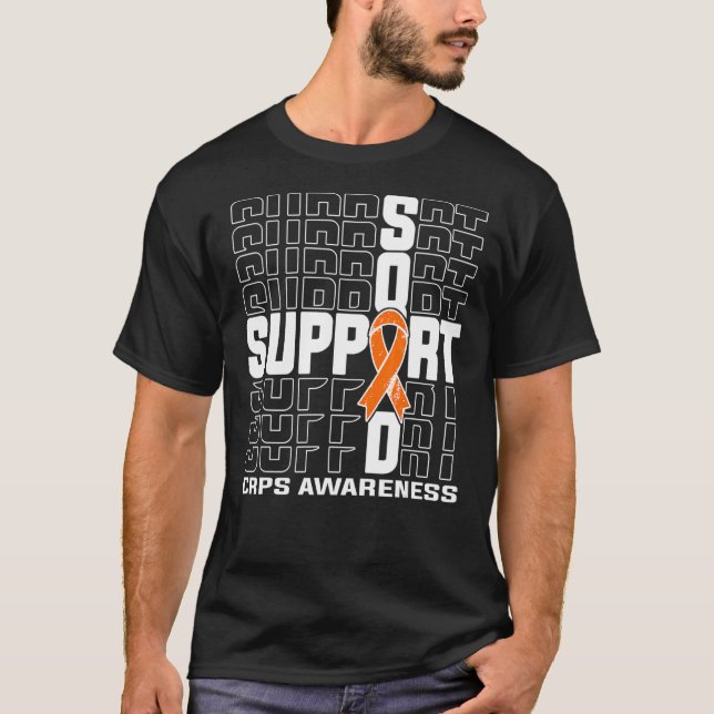 Camiseta Sensibilização para CRPS no Quad (Frente)