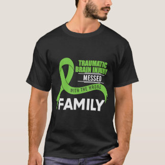 Camiseta Sensibilização para lesões cerebrais traumáticas m