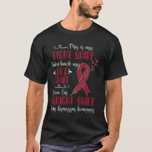 Camiseta Sensibilização Para Minha Luta