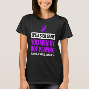 Camiseta Sensibilização para o Abuso Narcisista Mundial gan