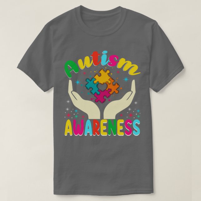 Camiseta Sensibilização para o Autismo (18) (Frente do Design)
