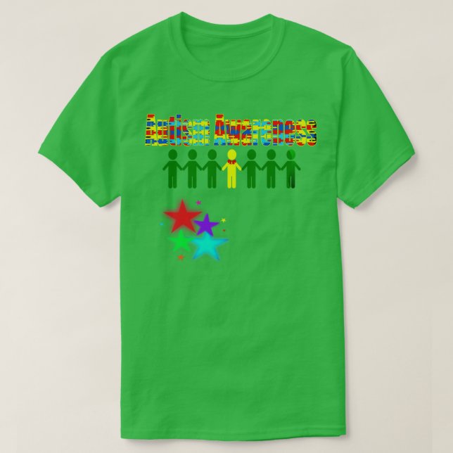 Camiseta Sensibilização para o Autismo (4) (Frente do Design)