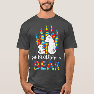 Camiseta Sensibilização para o Autismo do Irmão Urso118
