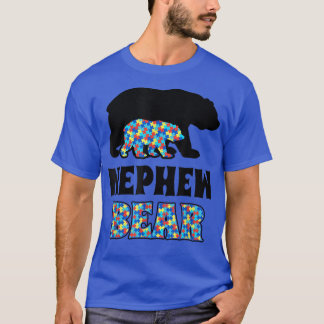Camiseta Sensibilização para o Autismo do Urso do Sobrinho