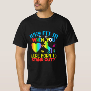 Camiseta Sensibilização para o autismo, superar desafios co
