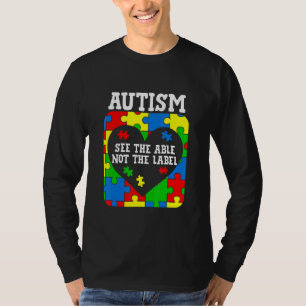 Camiseta Sensibilização Para O Autismo Veja O Que Não É O S