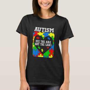 Camiseta Sensibilização Para O Autismo Veja O Que Não É O S