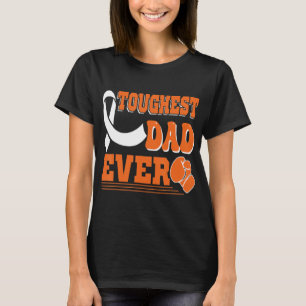 Camiseta Sensibilização para o Cancer de Leucemia do Pai Ma