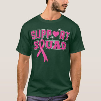 Camiseta Sensibilização para o Cancer de Mama em Esquadrão