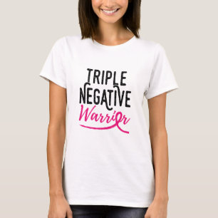 Camiseta Sensibilização para o Cancer de Sobrevivência Nega