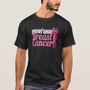 Camiseta Sensibilização para o Cancer Golf Sobrevivente de