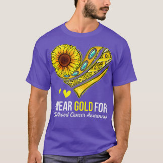 Camiseta Sensibilização para o Cancer infantil Em setembro