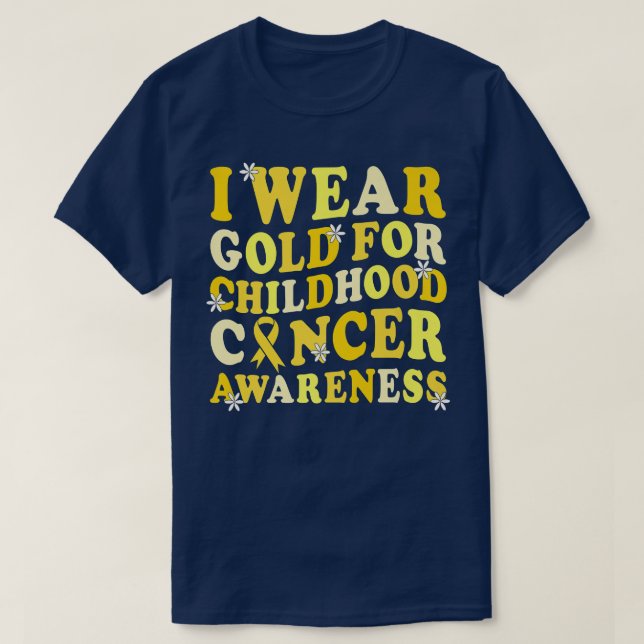 Camiseta Sensibilização para o Cancer infantil Em setembro  (Frente do Design)