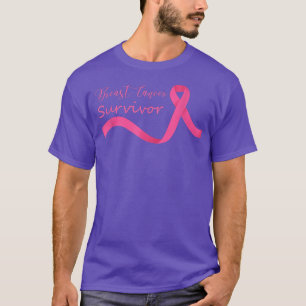 Camiseta Sensibilização para o Cancer Sobrevivente do Cânce
