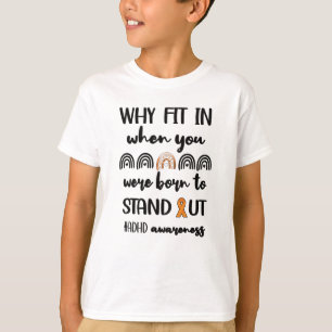 Camiseta Sensibilização para o défice de atenção do gu