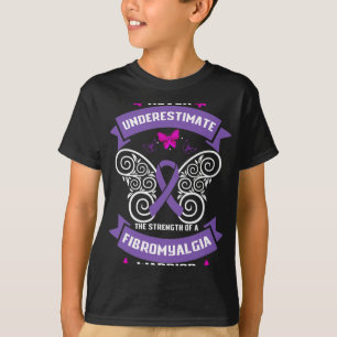 Camiseta Sensibilização para o Guerreiro da Fibromialgia Di