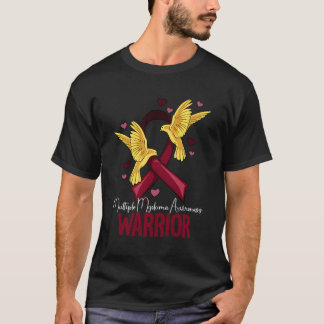 Camiseta Sensibilização para o Guerreiro de Múltiplos Mielo
