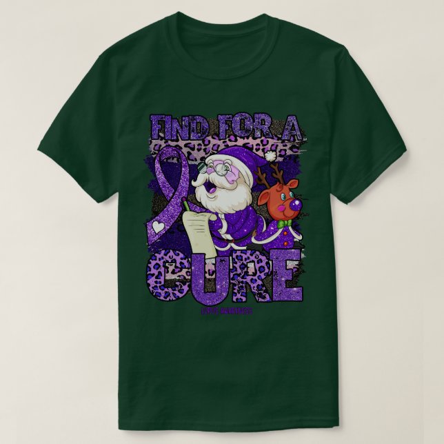 Camiseta Sensibilização para o Lupus Sensibilização o natal (Frente do Design)
