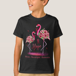 Camiseta Sensibilização para o neurismo do Flamingo Brain