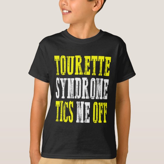 Camiseta Sensibilização para o suporte à síndrome sensível  (Frente)