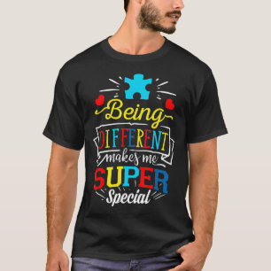Camiseta Sensibilização para o suporte utilitário super