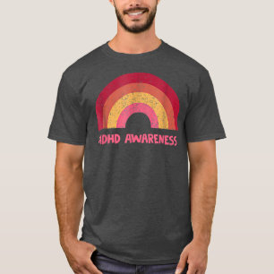 Camiseta Sensibilização para o TDAH 70s Sensibilização para
