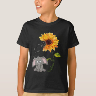 Camiseta Sensibilização Presente de Fita de Elefante de Gir