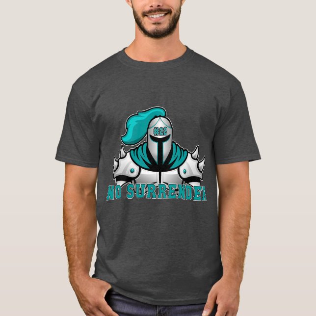 CAMISETA SENSIBILIZAÇÃO PTSD | NENHUMA RENÚNCIA (Frente)