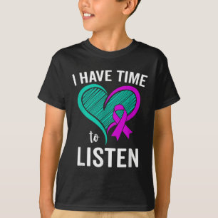 Camiseta Sensibilização Suicida Fita Saúde Mental