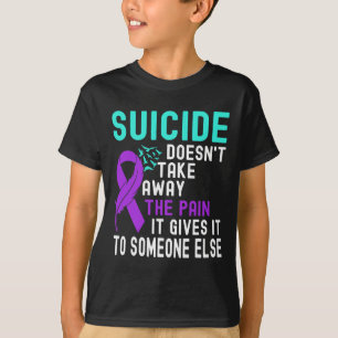 Camiseta Sensibilização suicida Prevenção ao suicídio na sa